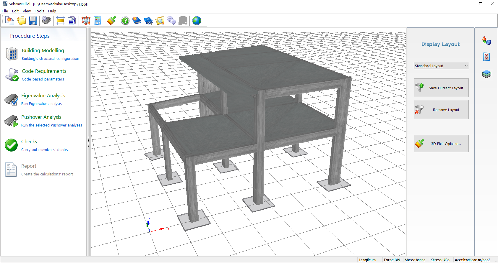 3D Plot Options