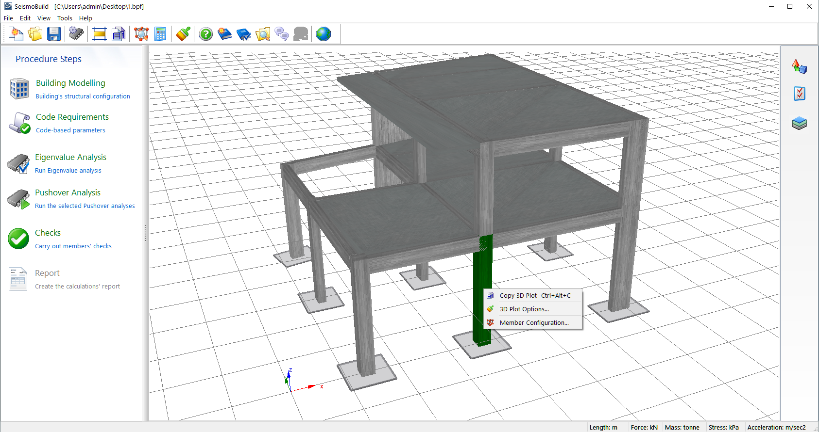 3D Plot Options